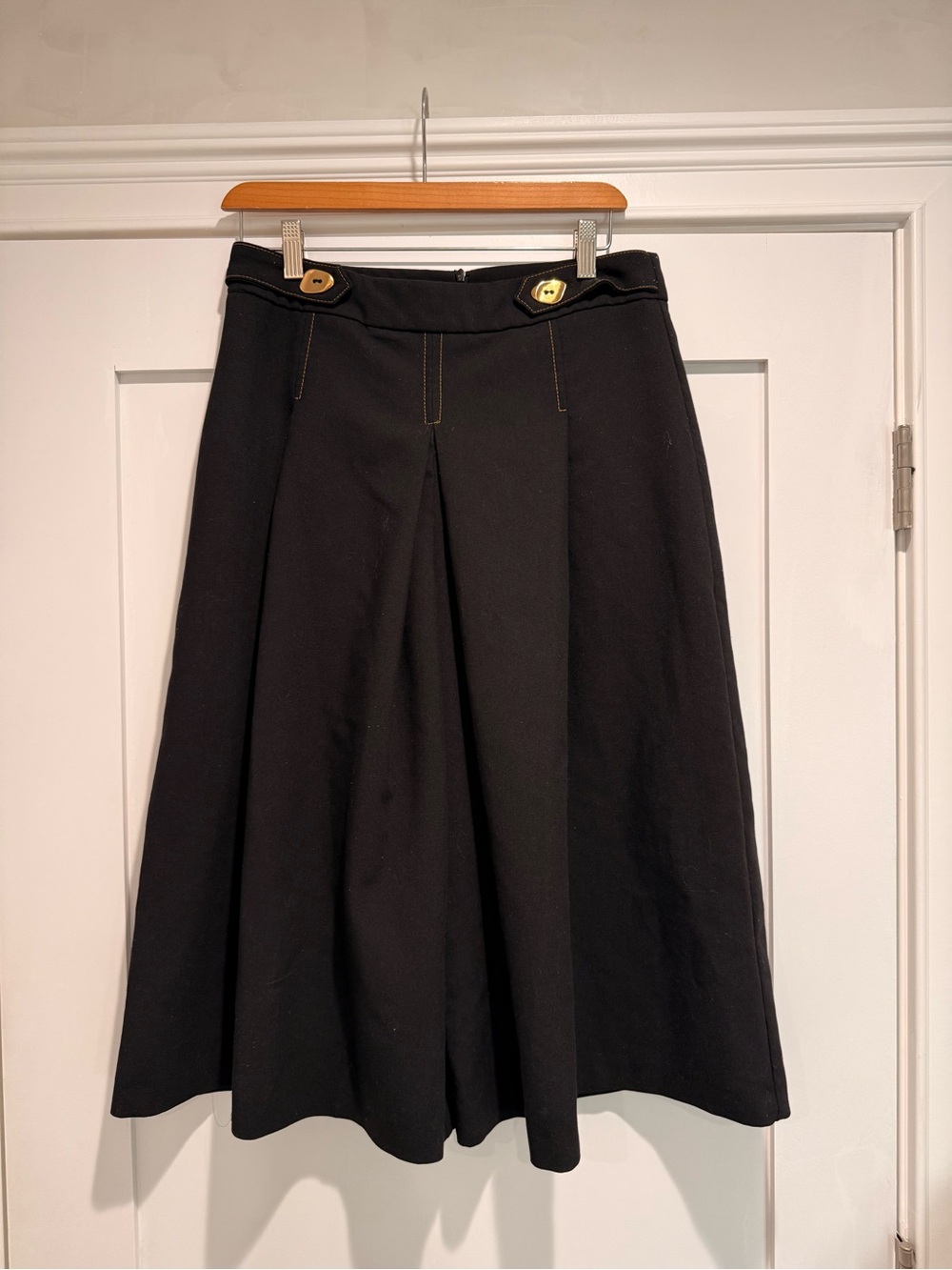 Zara Black Goucho Culottes